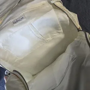 Kipling | Bags | Kipling Cream Backpack With Colorful 